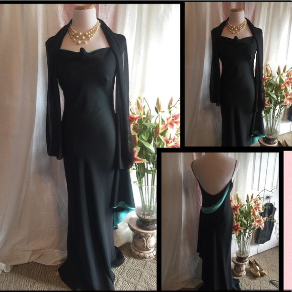 Thea Dora Dresses & Skirts - Thea Dora elegant long gown wedding, gala or prom